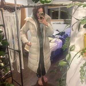 Dynamite Cream Puffer Jacket